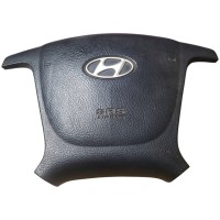 Подушка безопасности в руль под кнопки Hyundai Santafe 2006-2012 569000W500HZ
