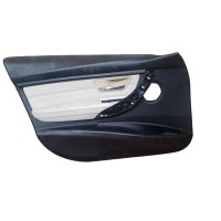 Обшивка двери карта передняя бежевая BMW 3 F30 2012-2019  51417279165