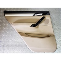 Обшивка двери (карта) задння левая кожа,беж BMW X3 F25 2011-2017 51427279929