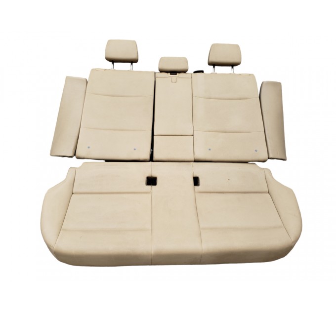 Задний ряд сидений диван (2 ряд) Бежевый Nevada кожа BMW X3 2011-2017 52207373298