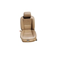 Переднее водительское сидение бежевая кожа дорестайл Mercedes-Benz W221 2005-2013 A2219100150