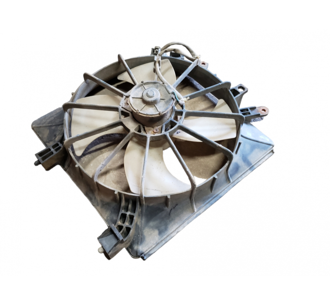 Диффузор радиатора охлаждения в сборе с вентилятором  Honda Civic VII 1.4 2001-2006 19015PLC003