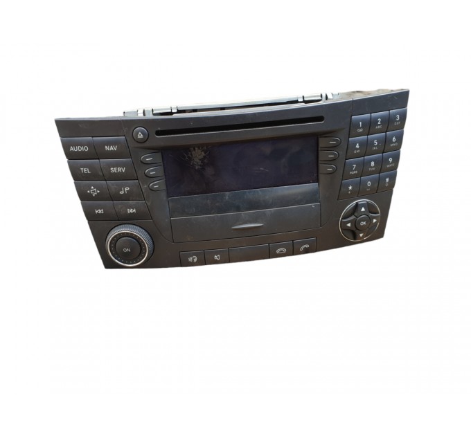Магнитола радио навигация (разбит дисплей под ремонт) Mercedes E-Class W211 2001-2009 A2118202097