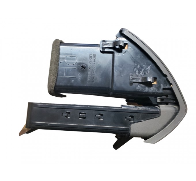 Правый воздуховод торпедо с подстаканником коричневый Lexus RX XU30 2003-2009 5568048050C0