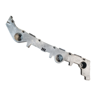 Левый кронштейн бампера заднего mazda 6 GH 2007-2012 GS2B502J1