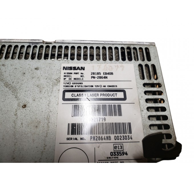 Магнитола штатная Nissan Navara D40 2005-2012 28185EB40B
