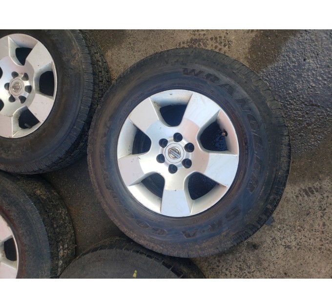 диск гума поштучно 16x7J 6x114.3 ET30 Nissan Navara D40 215/65 R16