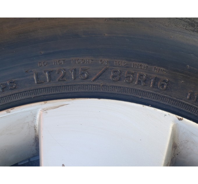 диск гума поштучно 16x7J 6x114.3 ET30 Nissan Navara D40 215/65 R16