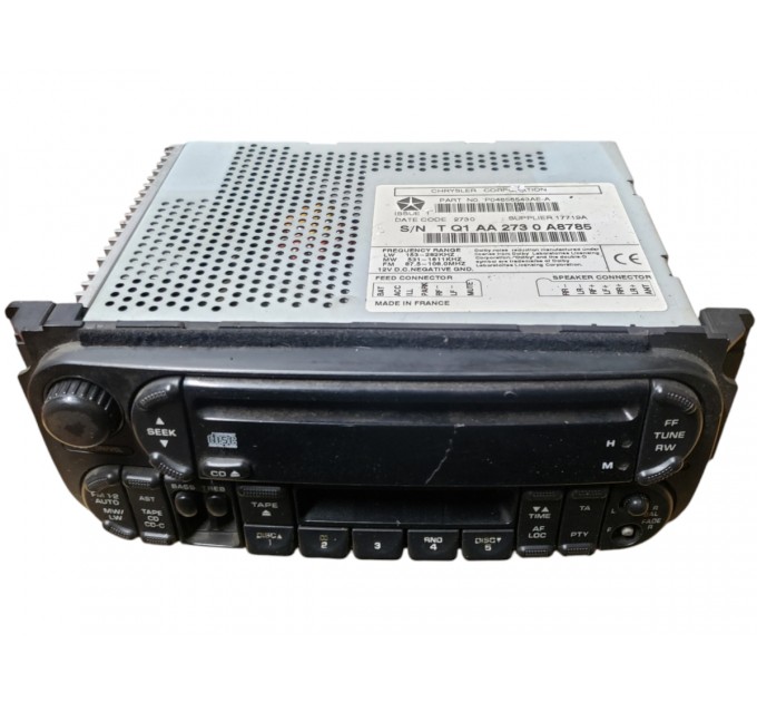 Магнитола Jeep Grand Cherokee WJ 1998-2004 04858543AE