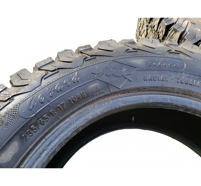 Комплект грязевой резины 2 хороших 2 плохих Gepard Silica 235/65 R17 104R