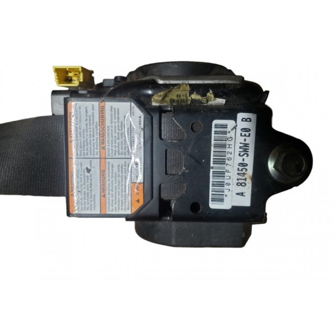 Передний правый ремень безопасности Honda CR-V 3 2006-2012 81450SWWE01ZA