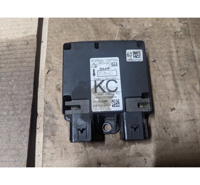 Блок управления air bag Ford Fiesta 1.3 2002-2008 6S6T14B056KC