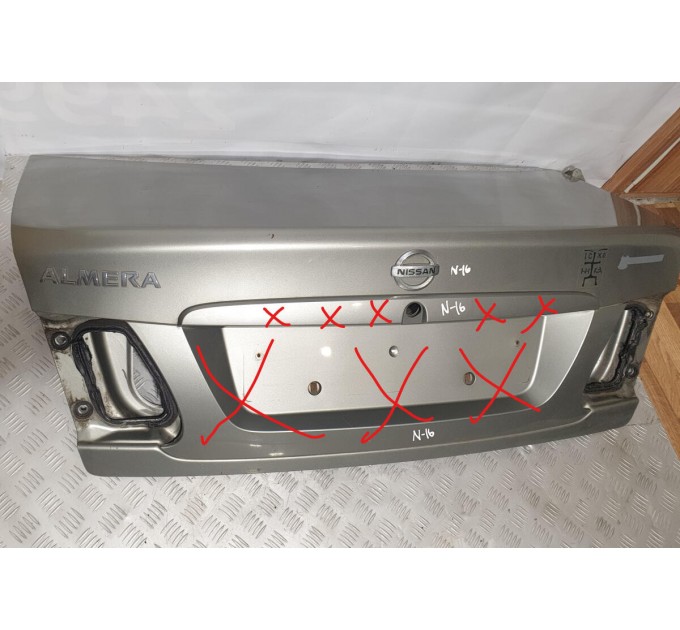 Крышка багажника Nissan Almera N16 2000-2006 843009M730