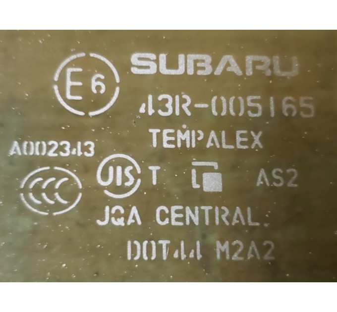 Стекло кузовное левое Subaru Impreza 2007-2013 65209FG011